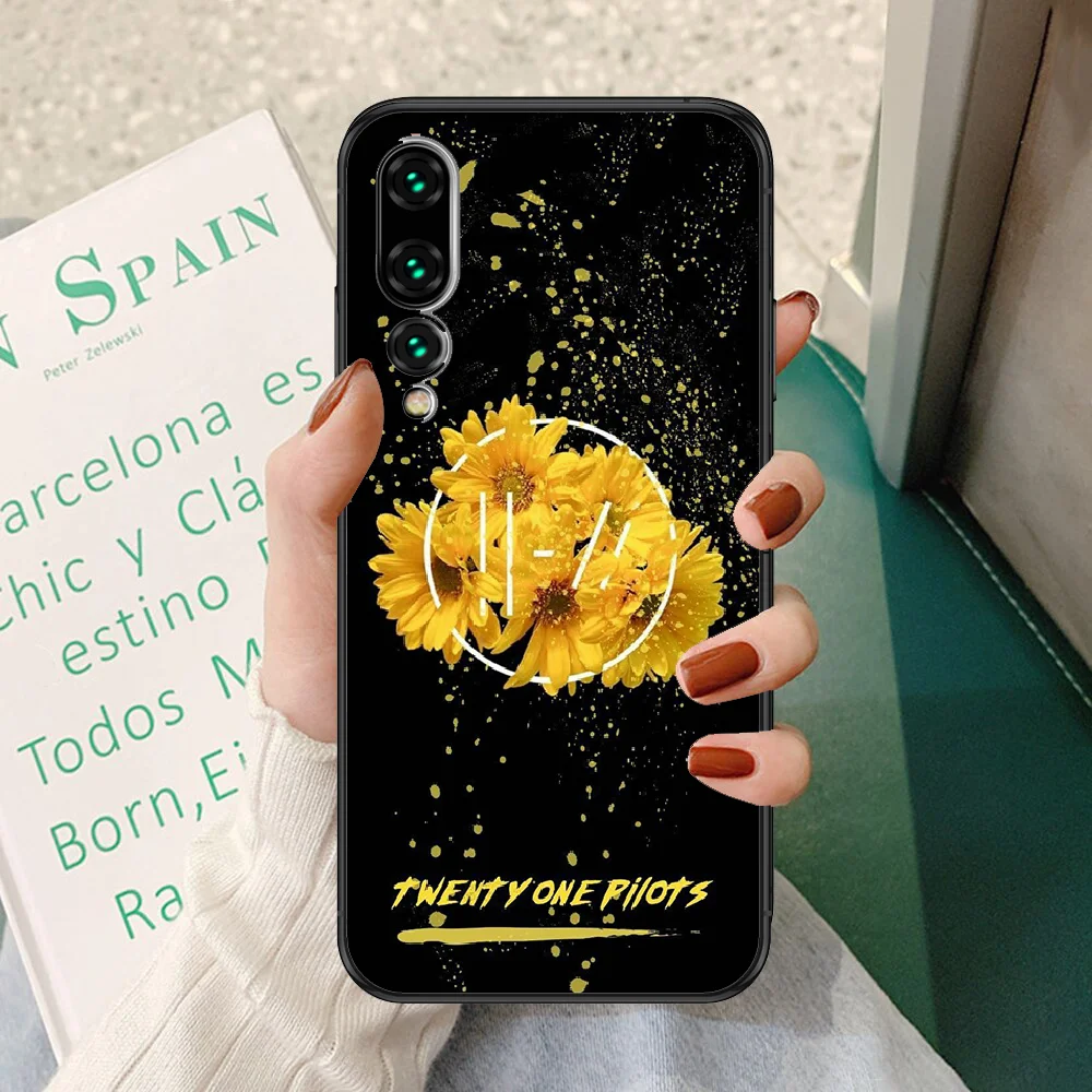 Чехол для телефона twenty one pilots Band 21 чехол Huawei P Mate P10 P20 P30 P40 10 20 Smart Z Pro Lite 2019 черный