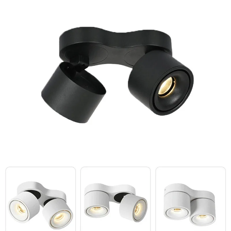 С регулируемой яркостью Супер Яркий вращающийся светодиодный локальный