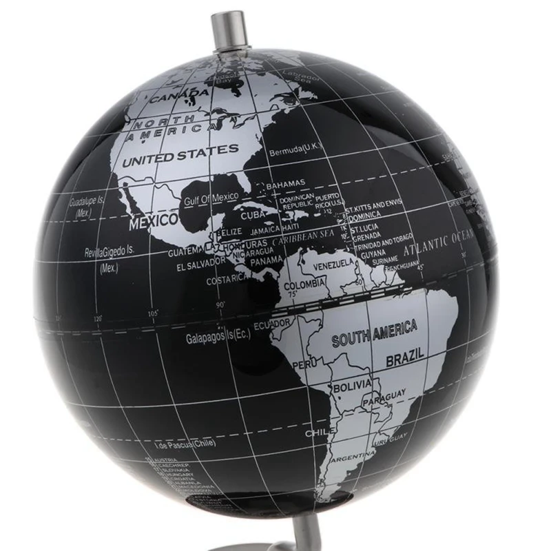 Диаметр 14 см Geografia Globo Do Mapa Mundi земной шар Винтажные Украшения металлическая