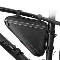 large mtb road bike triangle frame bag waterproof cycling front top tube bag pouch ebike repair tool packing bicycle accessories