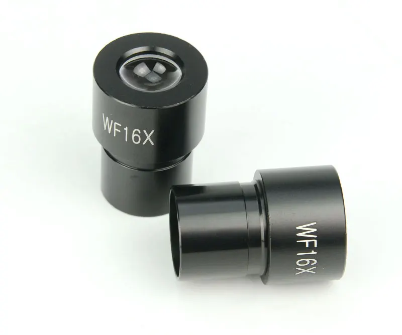 1 шт. 16X широкоугольный окуляр WF16X широкоугольный окуляр с 23,2 мм Монтажный размер для биологического микроскопа