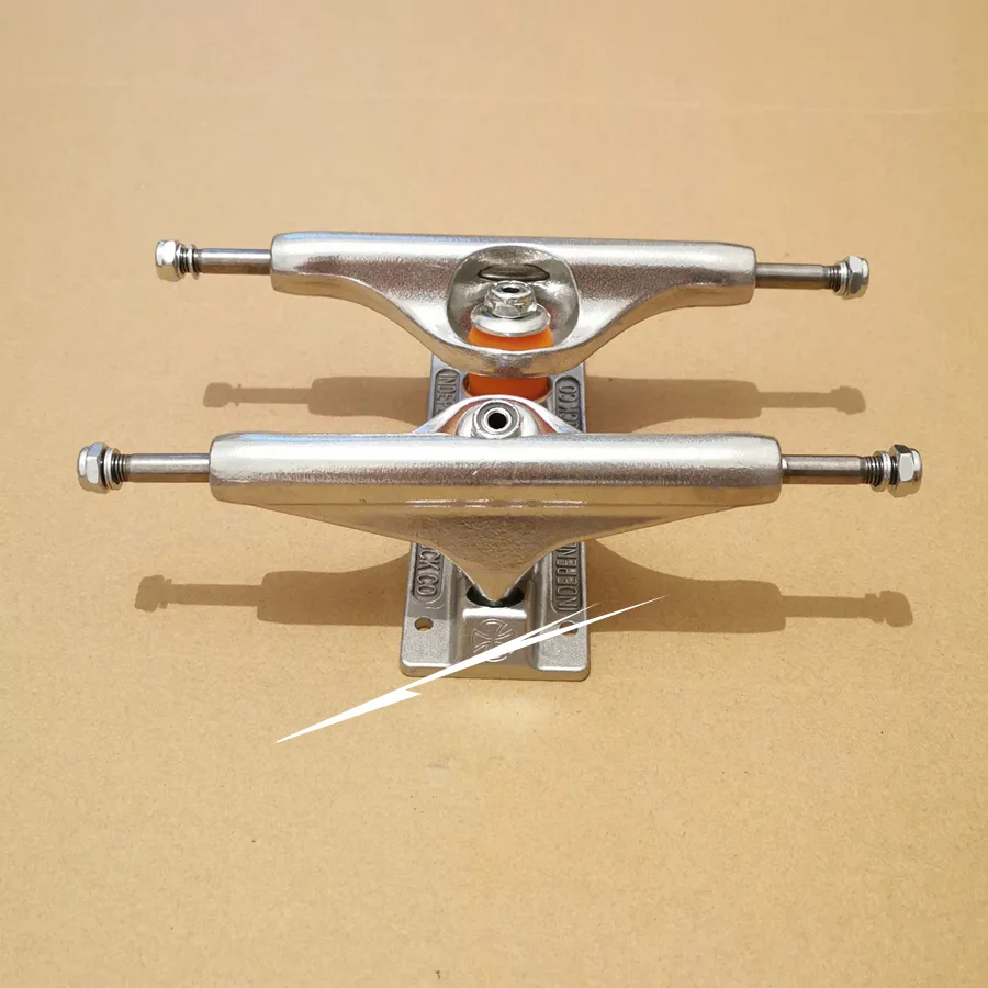 Литой скейтборд из серебристого алюминиевого сплава 129 мм 139 | Спорт и развлечения