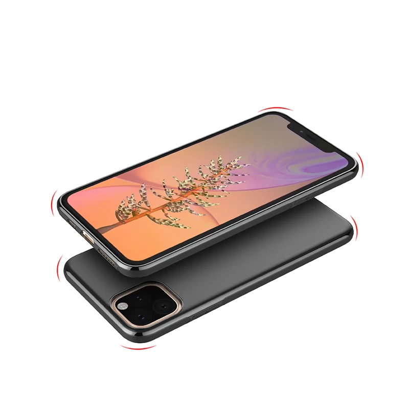 Ультратонкий автомобильный Магнитный чехол для телефона iPhone 11, 6, 6 S, 7, 8 Plus, XS MAX, XR, роскошный мягкий ТПУ противоударный чехол, невидимый металлический лист