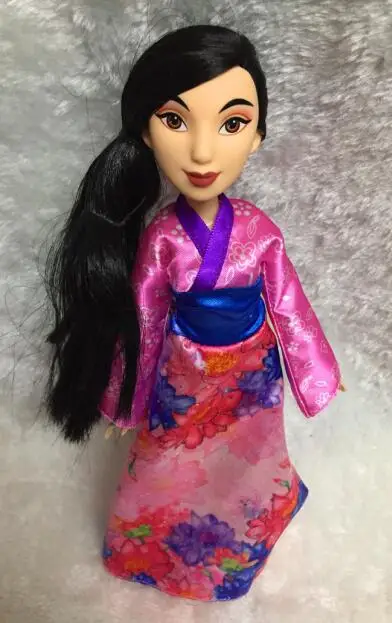 Mulan Оригинальные куклы-Рапунцель Белоснежка Ариэль Белль Рапунцель Игрушки для девочек Brinquedos игрушки - Цвет: Mulan