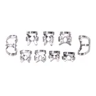 Стоматологический дырокол плоскогубцы для стоматологической клиники перфоратор резиновые Ортодонтические инструменты клипса