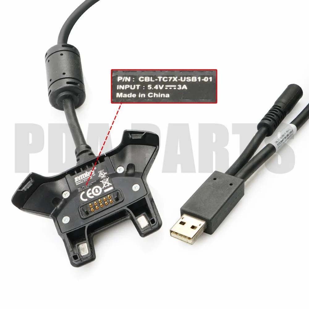 USB Client Comm &amp кабель питания для зарядки Zebra Motorola TC70 TC77 TC72 | Мобильные телефоны и