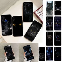 animal panther phone case for samsung galaxy a30 a20 s20 a50s a30s a71 a10s a6 plus fundas coque