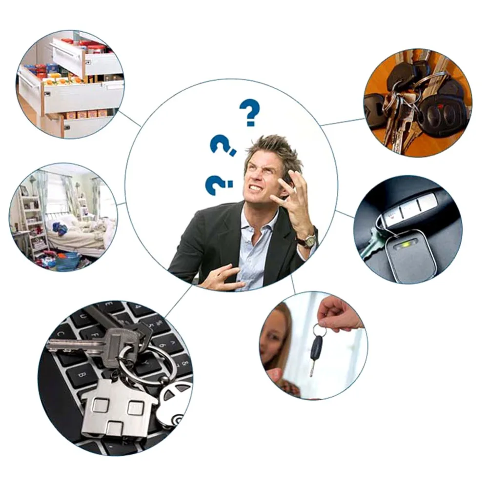 Трекеры для животных Смарт Беспроводной анти потерянный сигнал тревоги Key Finder