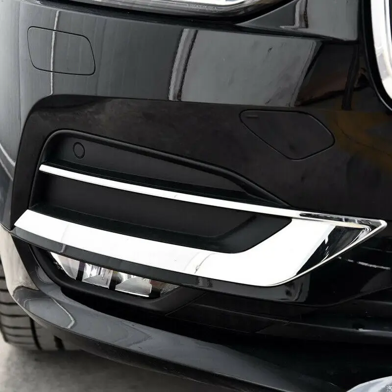 Автомобильный Стайлинг хромированная наклейка для Volvo S90 V90 2017 19 передний