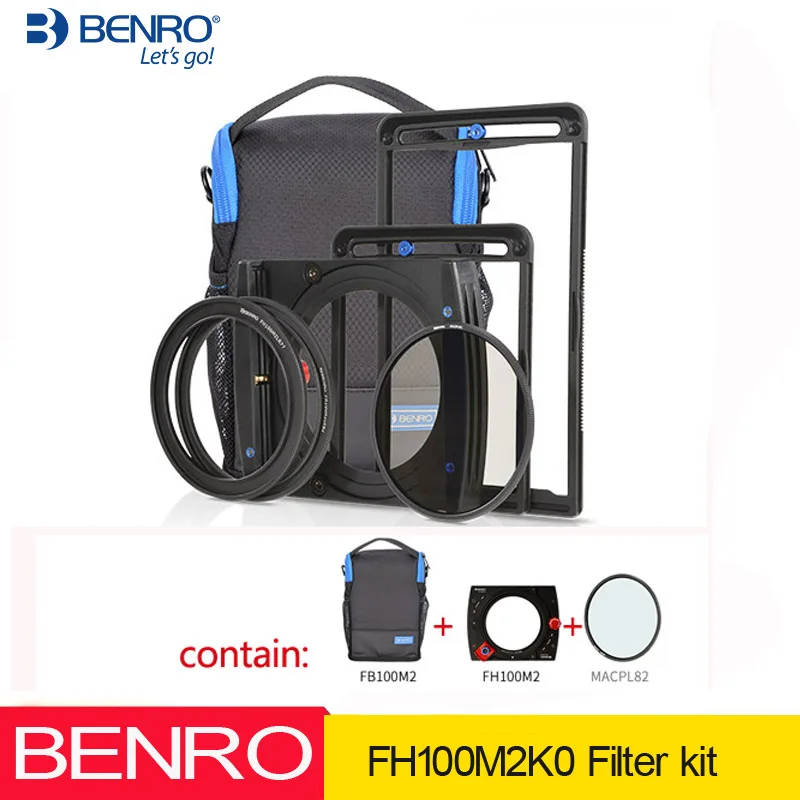 

Benro FH100M2K0 100mm system Filter kit FH100M2 holder+MACPL82+FB100M2 bag Set