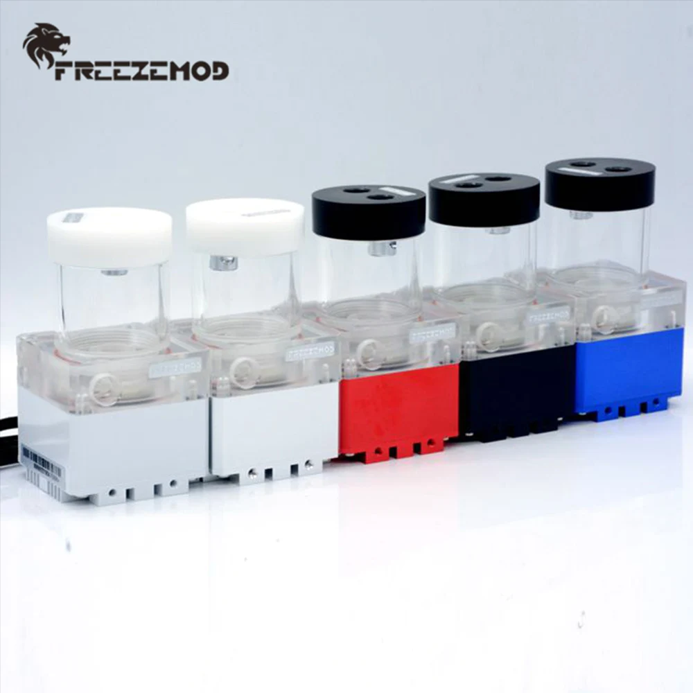 FREEZEMOD красный зелёный синий резервуар для воды цельный с насосом л/ч Встроенная