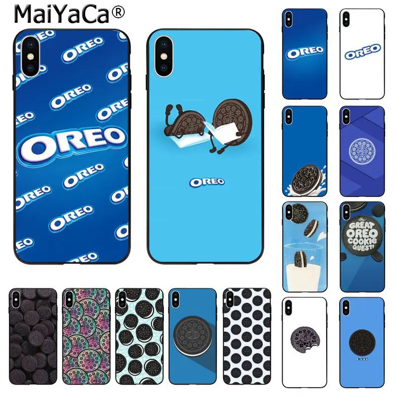 MaiYaCa Oreo бисквиты ТПУ силиконовый чехол для телефона Apple iphone 11 pro 8 7 66S Plus X XS MAX 5s SE XR fundas мобильный чехол