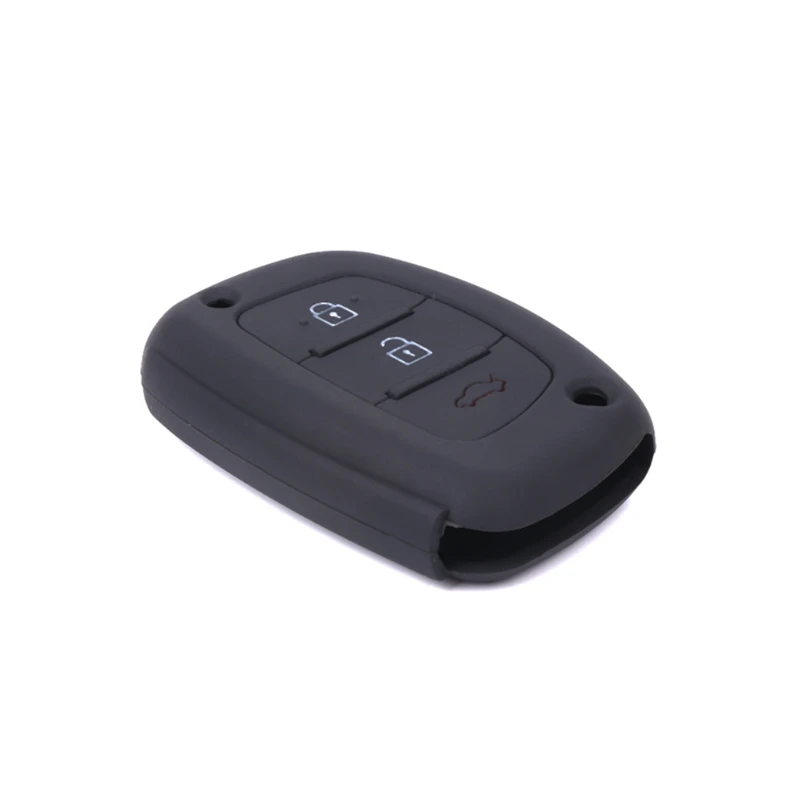 Новинка 1 шт. силиконовый чехол для автомобильного ключа 3 кнопки защита hyundai IX25 IX35