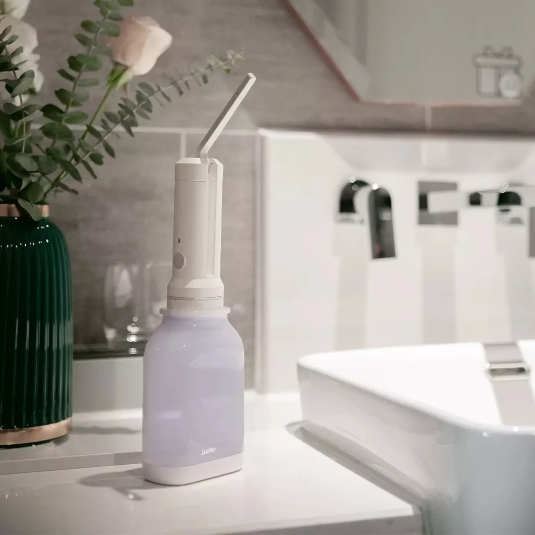 

New Loeho Electric Washing Machine 280ml Portable Bidet Travel/Holiday Baby Bidet Irrigation Sprayer Personal Hygiene Care