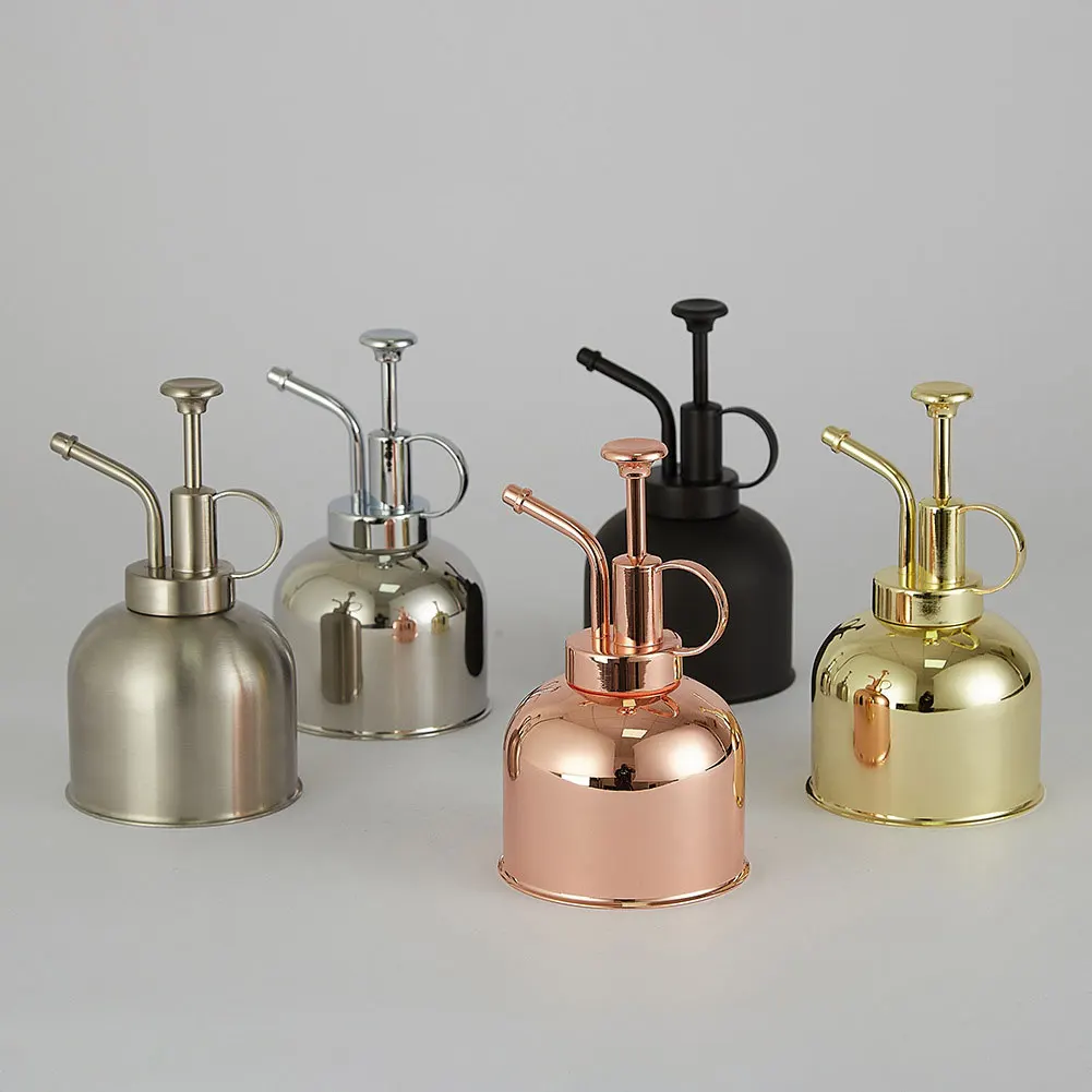 

Mini Vintage Watering Pot Copper Watering Can Flower Watering Spray Bottle for Outdoor and Indoor House Plants
