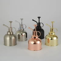 mini vintage watering pot copper watering can flower watering spray bottle for outdoor and indoor house plants