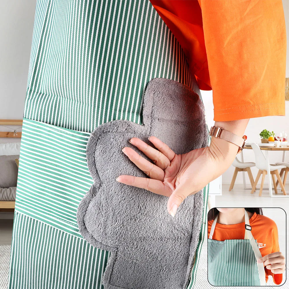 

Waterproof And Breathable Kitchen Apron Sleeveless Apron Anti Pollution And Wear Resistance Adjustable Buckle