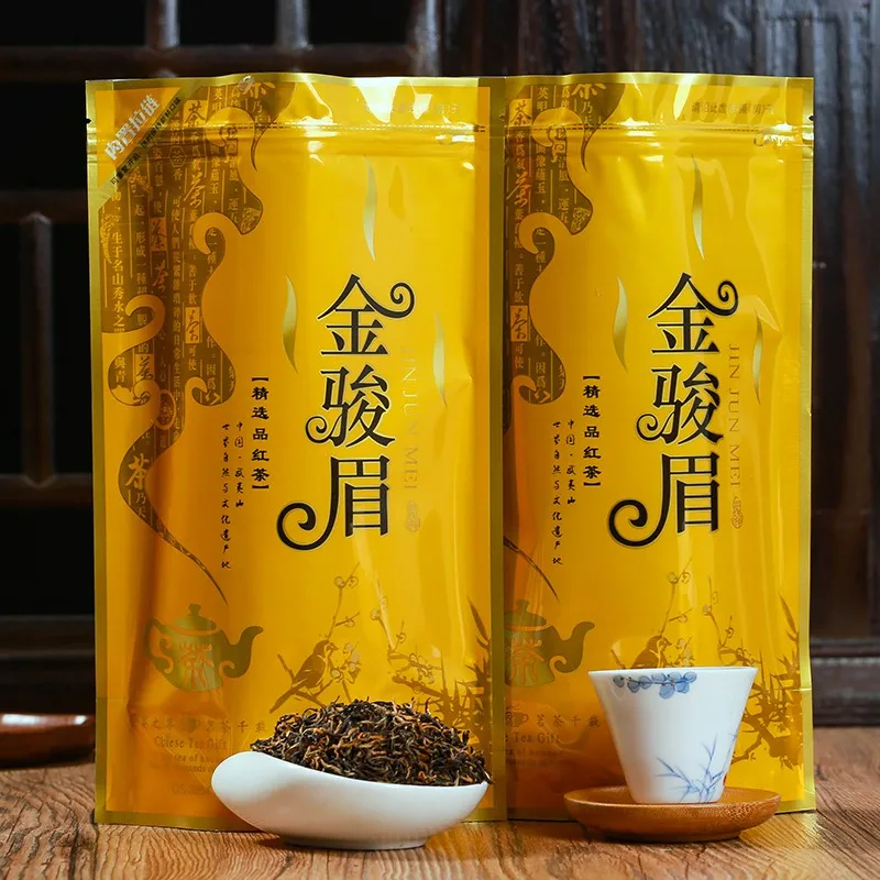 

2021 китайский чай Jin Jun Mei чай s Wuyi черные китайские чайные бутоны Золотая Обезьяна весенние премиальные 250 г