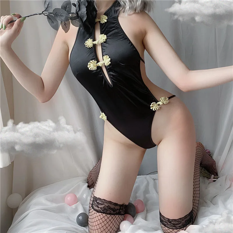 Женское атласное платье-Ципао с вышивкой в виде дракона | Тематическая одежда и