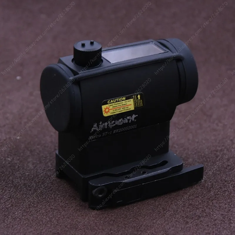 Тактический прицел на солнечной батарее 1x с красной точкой QD 20 мм основанием для