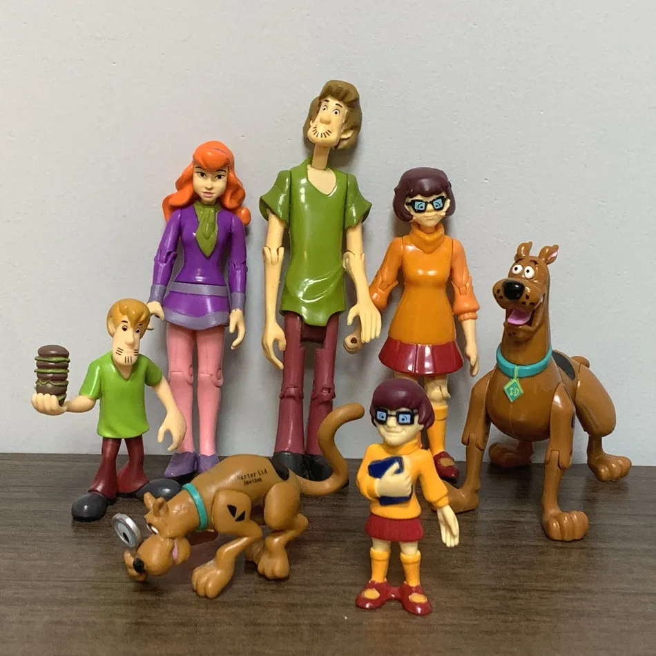 Набор экшн-фигурок Scooby лот лохматая Дафна Велма 5 дюймов игрушки подарок для