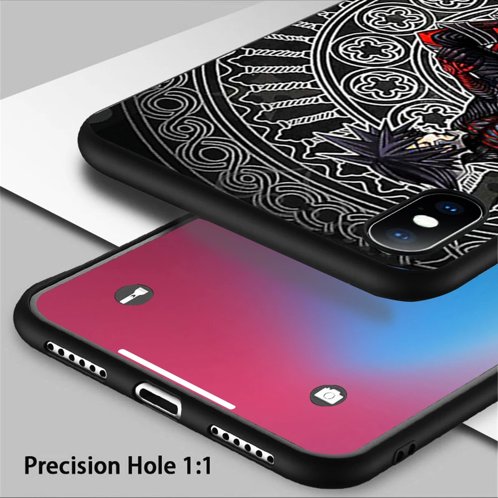 Мягкий силиконовый чехол для телефона Coque KINGDOM HEARTS ANIME VANITAS iPhone 11 Pro Max X 5S 6 6S XR XS 7 8 Plus