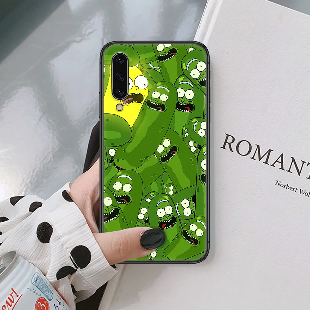 

Ricks or Mortys Funny Cartoon Phone Case For Samsung Galaxy A 3 5 7 8 10 20 20E 21S 30 30S 40 50 51 70 71 black Bumper Fashion