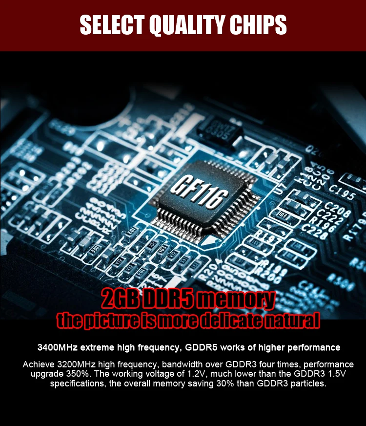 VEINEDA видеокарта GPU GTX550Ti 2 ГБ GDDR5 128 бит 783/3400 МГц для NVIDIA GeForce GTX550Ti 2 Гб