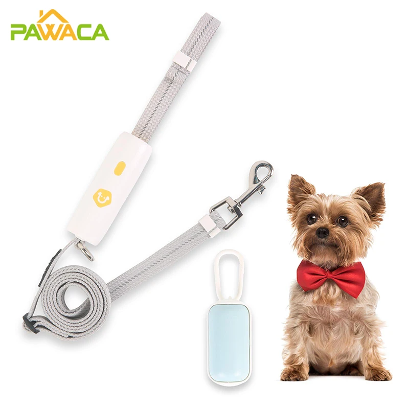 

Pet Dog Waste Bag Dispenser Outdoor Puppy Poop Bag Holder Travel Portable Small Animals Faeces Bags Carrier with Leash Rope