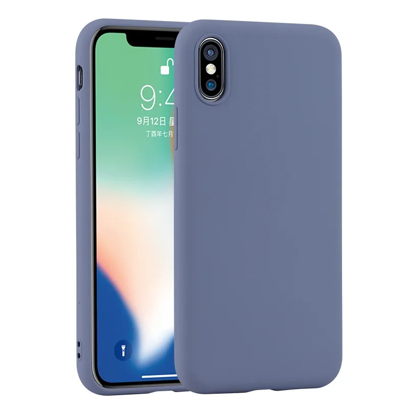 Роскошный тонкий мягкий официальный силиконовый чехол для iphone 7 8 6S 6 Plus X XS 11 Pro Чехол для MAX XR для Apple iphone X 10 чехол Coque