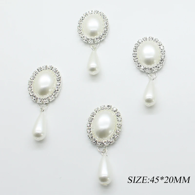 

10 шт., свадебные аксессуары для волос, 20 х45 мм