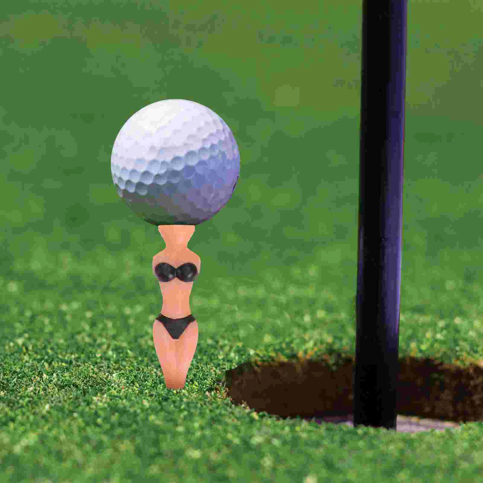 

6pcs Novelty Bikini Lady Girl Tees Divot Tools (Violet)