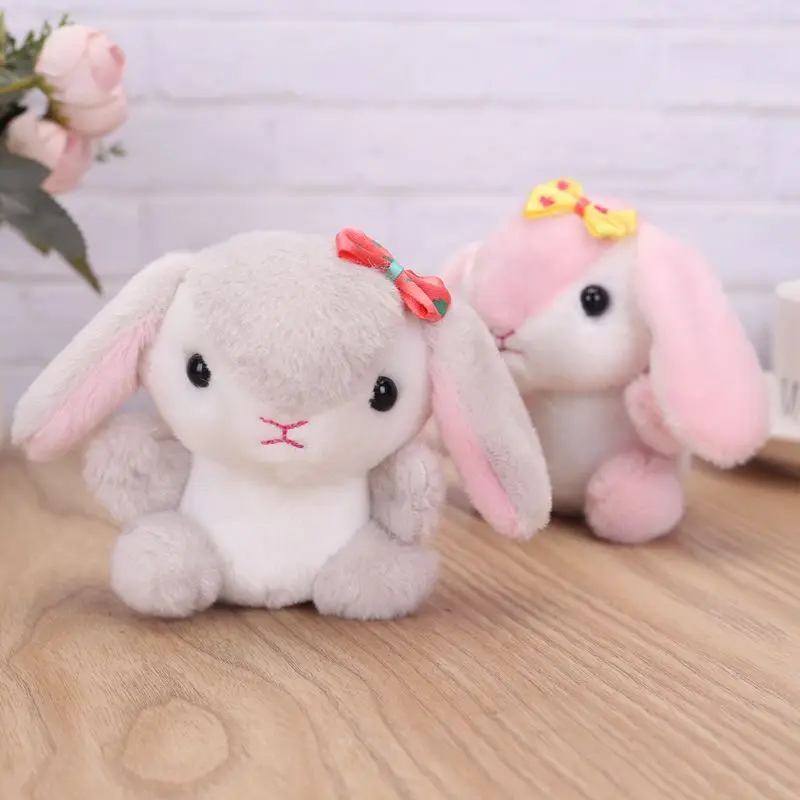 FXM розовый кролик персонаж плюшевый брелок креативная анимационная сумка