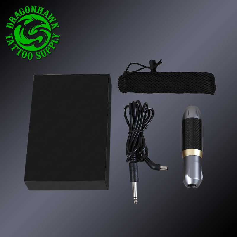 Dragonhawk дизайн тату ротационная ручка мощная машинка тихий двигатель пушки