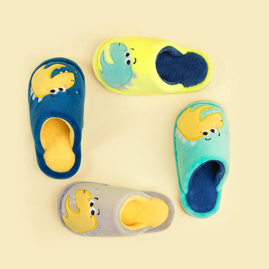 

SAGACE Baby Slippers Winter Cute Cartoon Non Slip Indoor Shoes Kids Unisex Toddler Shoes Girl Boy Causal Baby Slipper Shoes