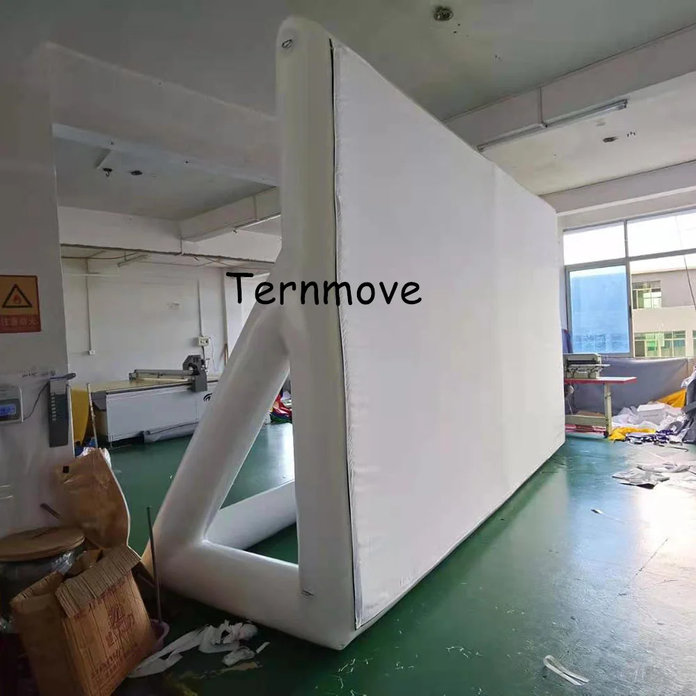 Один раз надувной экран афиши рекламный гигантский кино открытый воздушный |