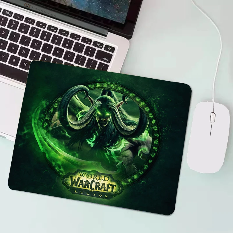 Маленький коврик для мыши World of Warcraft Illidan игровые аксессуары ковер gabinete игровой WOW