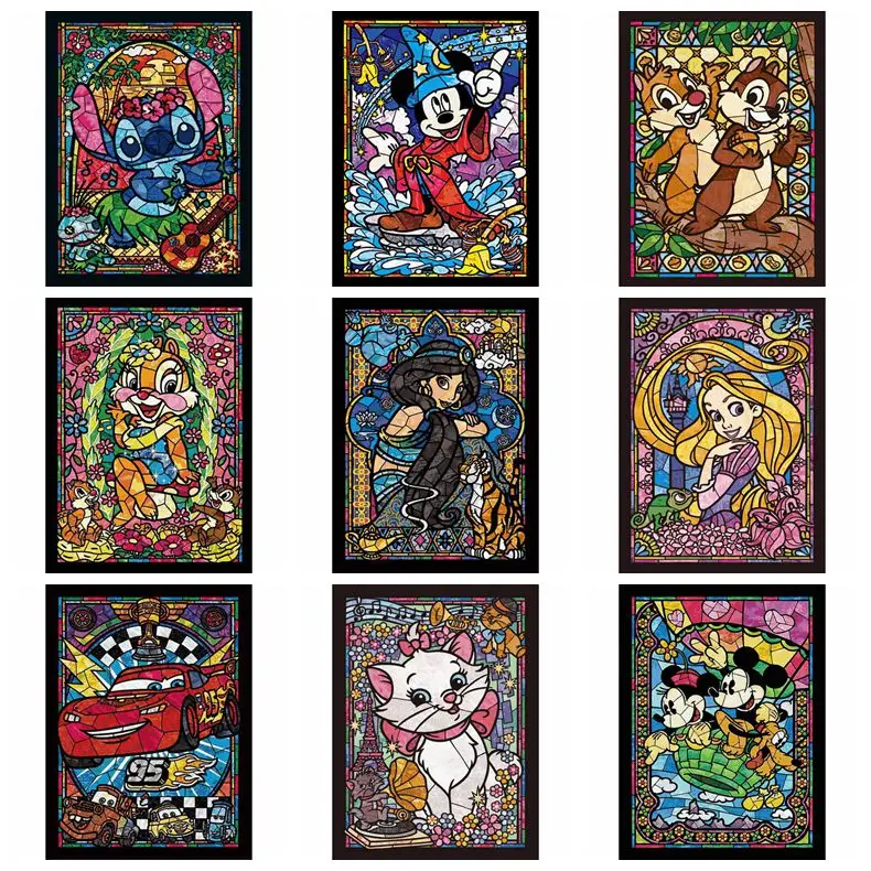 Набор для алмазной живописи 5D сделай сам рисование персонажей мультфильмов
