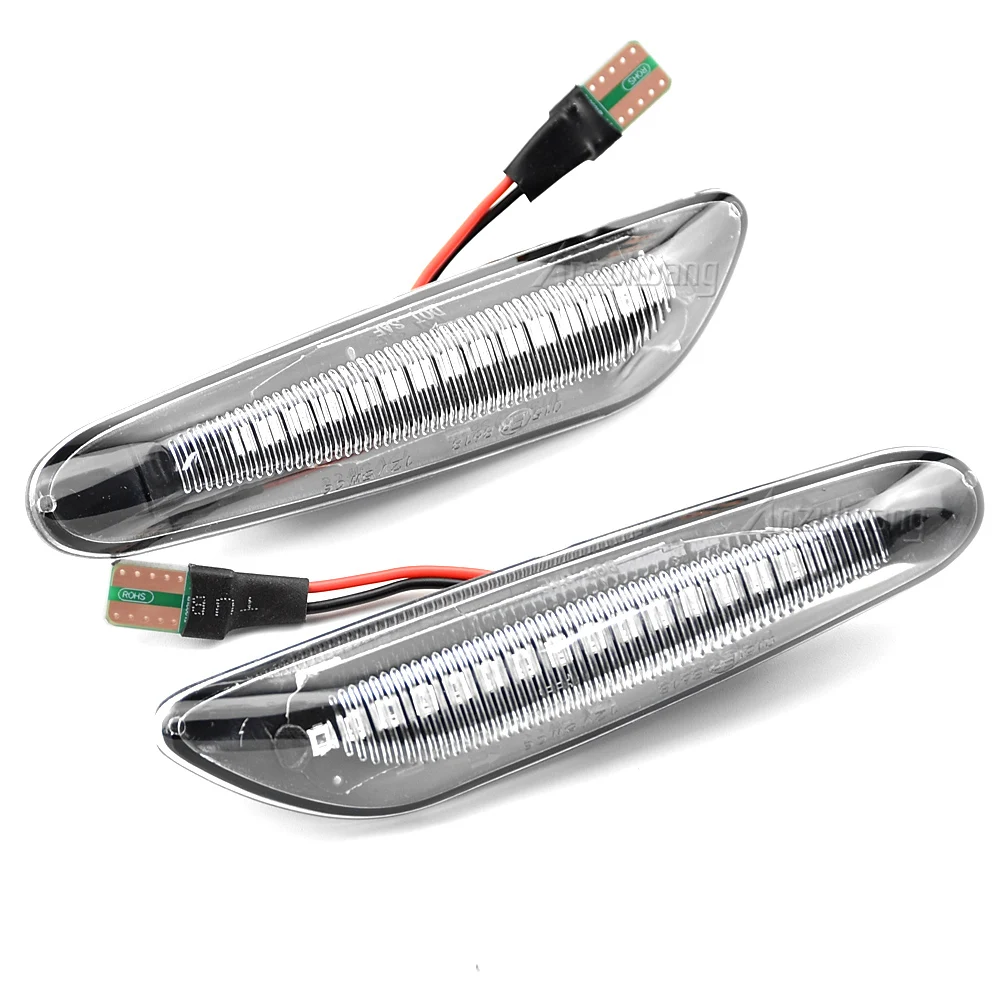 

2pcs LED Dynamic Turn Signal Side Marker Light Sequential Blinker Light For BMW E90 E91 E92 E93 E60 E61 E81 E82 E83 E84 E88 E46