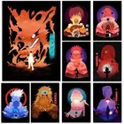 Японское аниме, плакат ниндзя, Akatsuki Pain, фигурка Какаси Итачи, Мадара, холст, картина для спальни, украшение для дома, настенные картины