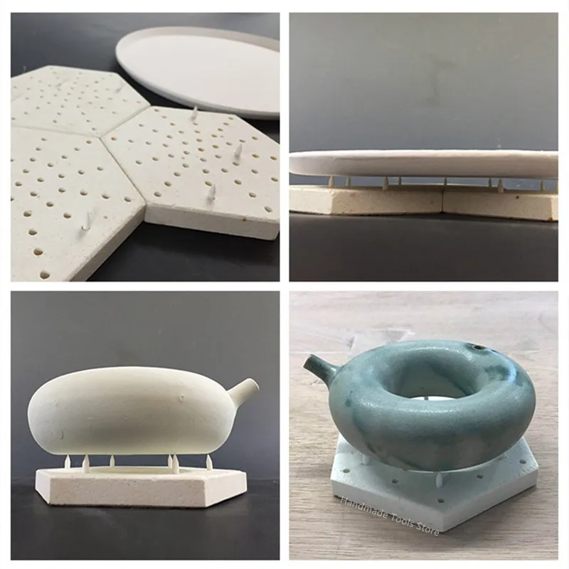 Керамическая огнеупорная подставка для ногтей инструменты обжига при высокой