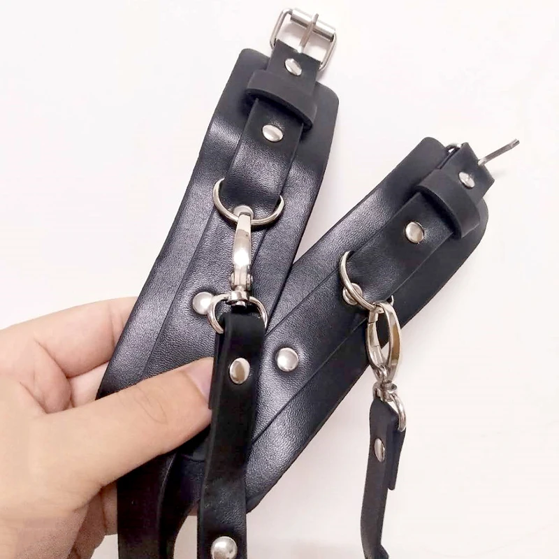 Портупея женская кожаная с бантом на ноги эротический пояс для коррекции фигуры |