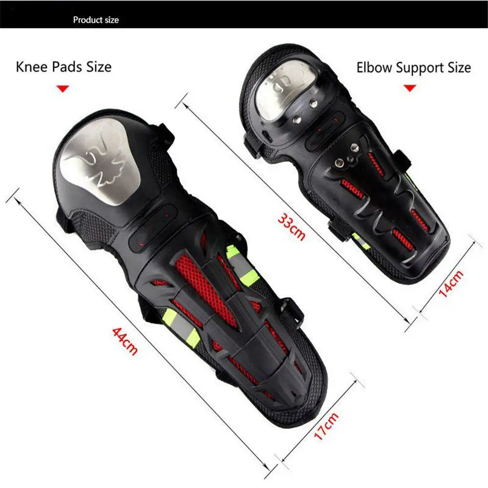 4 шт. наколенники для мотоциклистов налокотники защита гонок | Автомобили и