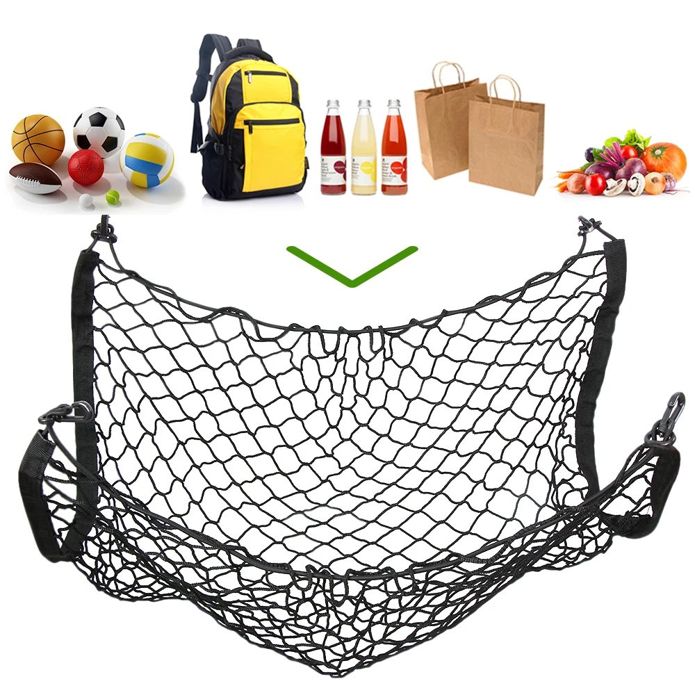 Нейлоновая Автомобильная сетка для багажника органайзер хранения в багажнике