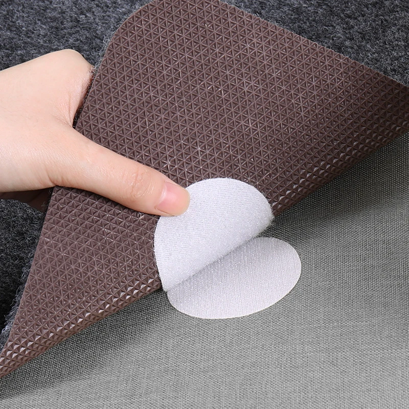 

5Pairs Strong Self Adhesive Hook And Loop Fastener Tape Double-sided No Trace Sticker Velcros Adhesive Mat For DIY Sewing