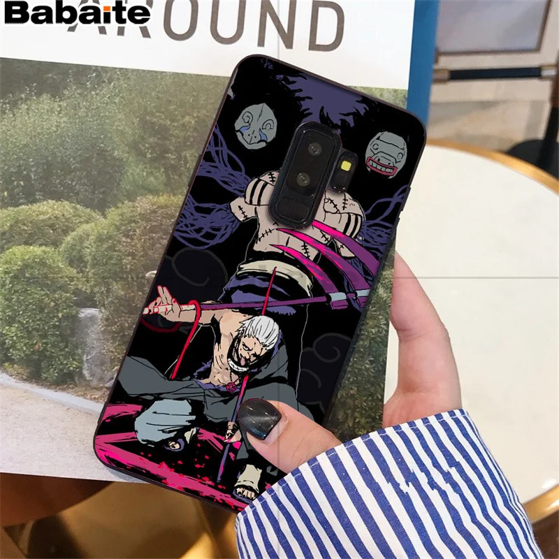 Babaite Наруто Черная мягкая оболочка телефона samsung S9 S9 плюс S5 S6 S6edge S6plus S7 S7edge S8 S8plus крышка M10 20