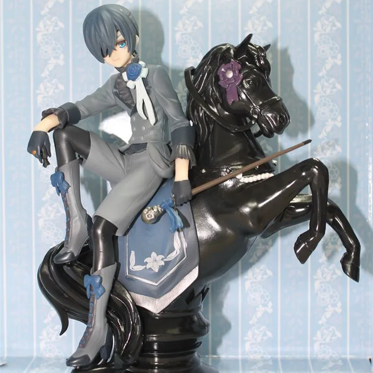 Аниме Черный дворецкий Ciel Phantomhive ПВХ фигурка Коллекционная модель кукла игрушка