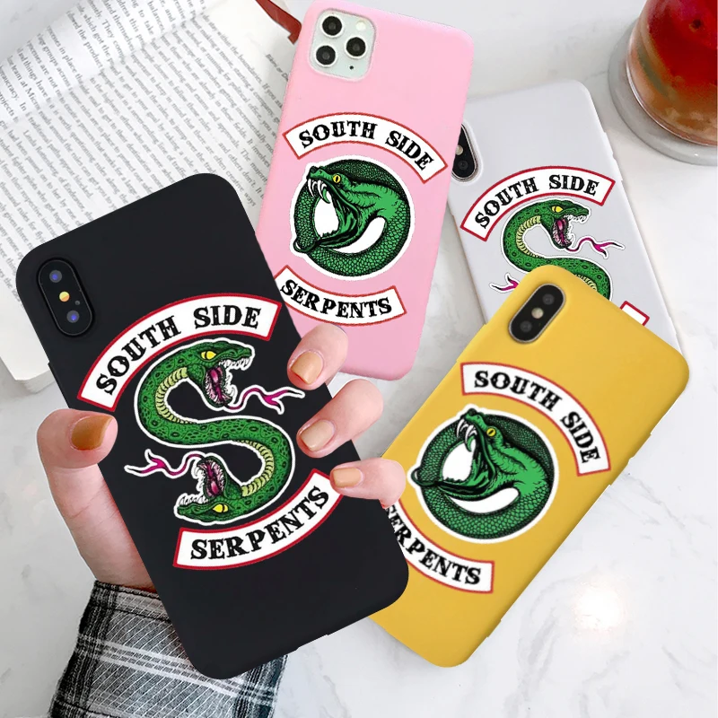 Мягкий силиконовый чехол American TV Riverdale для iphone 8 8plus 6 6s 6plus 7plus X XS XR 11 pro чехлы