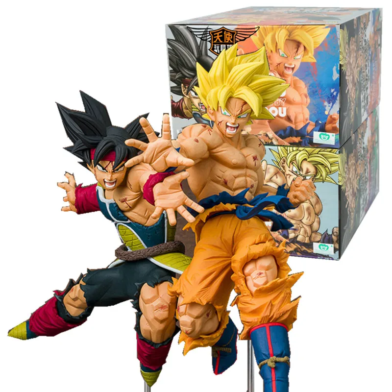 

Bandai 1/коробка Dragon Ball Z Аниме лопуха Сон Гоку сон экшен ПВХ Супер Saiyan Gogeta битва Статуя Фигурка модель украшения игрушки