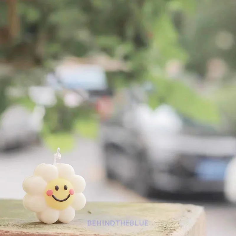 Силиконовая форма Smiley Подсолнух искусственное мыло свеча в Корейском стиле | Дом